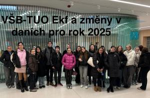 Přednáška na téma změny v daních platné od 1. 1. 2025